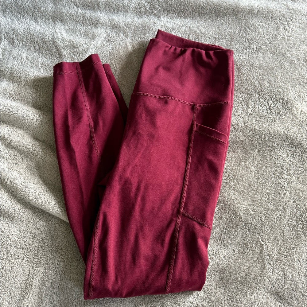 Danskin Now Burgundy Leggings